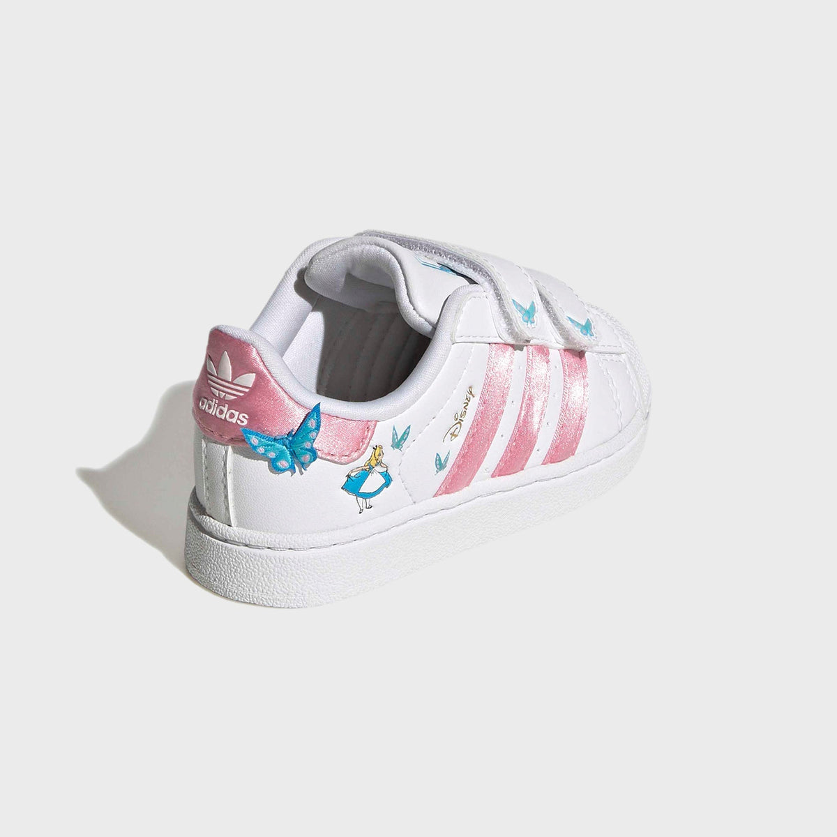 adidas x Disney TD Superstar II - Cloud White / Light Pink / Lucid Aquamarine