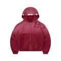 Red Sapphire Zip Hoodie