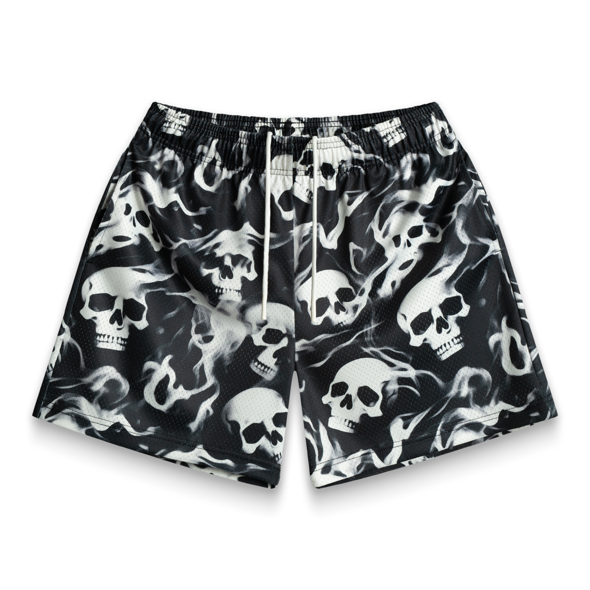 Black Skelly Shorts