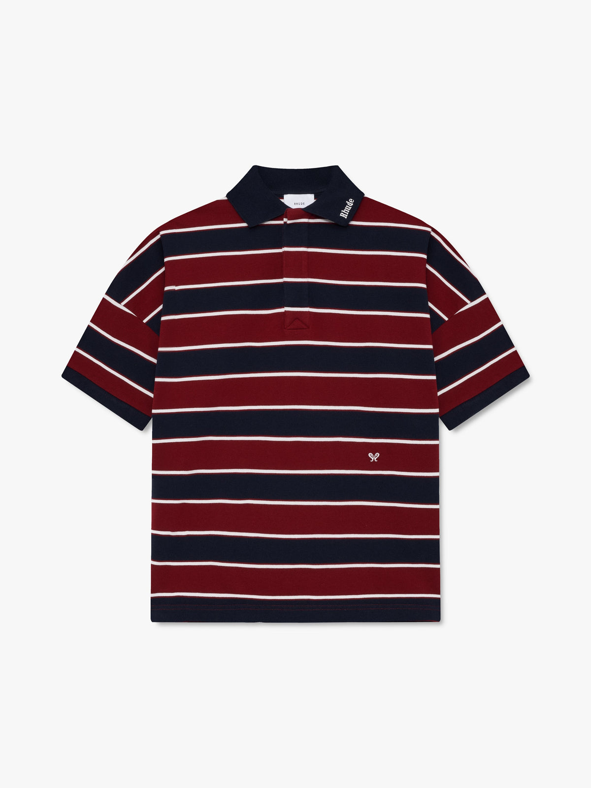 FONTAINE STRIPED SS POLO SHIRT