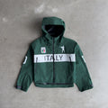 Green Italy Windbreaker