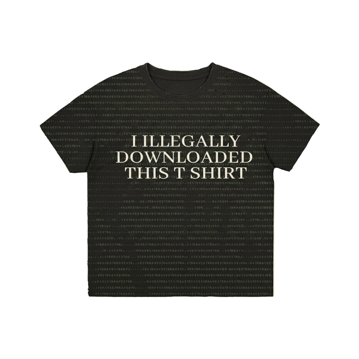 Black Illegal Tee