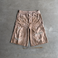 Distressed Workwear Shorts