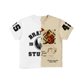 Half Tan Puzzle Tee