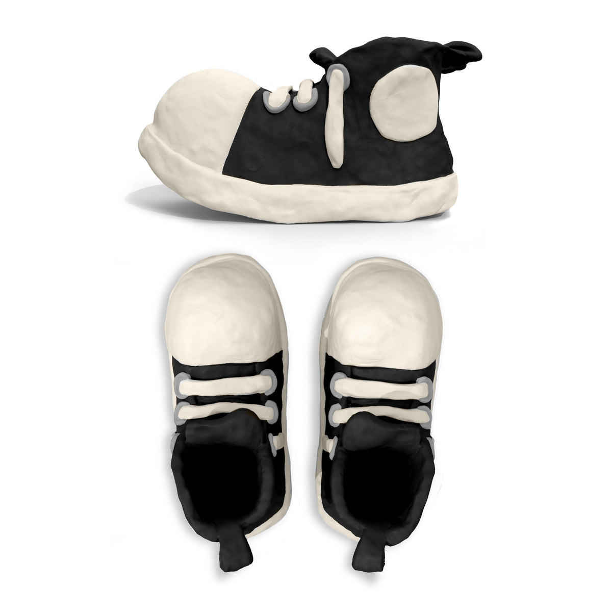Black Clay Shoe