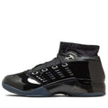 Air Jordan 17 Low 'Black Patent' - Black/Metallic Silver