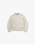 Distress Knit Sweater - Taupe