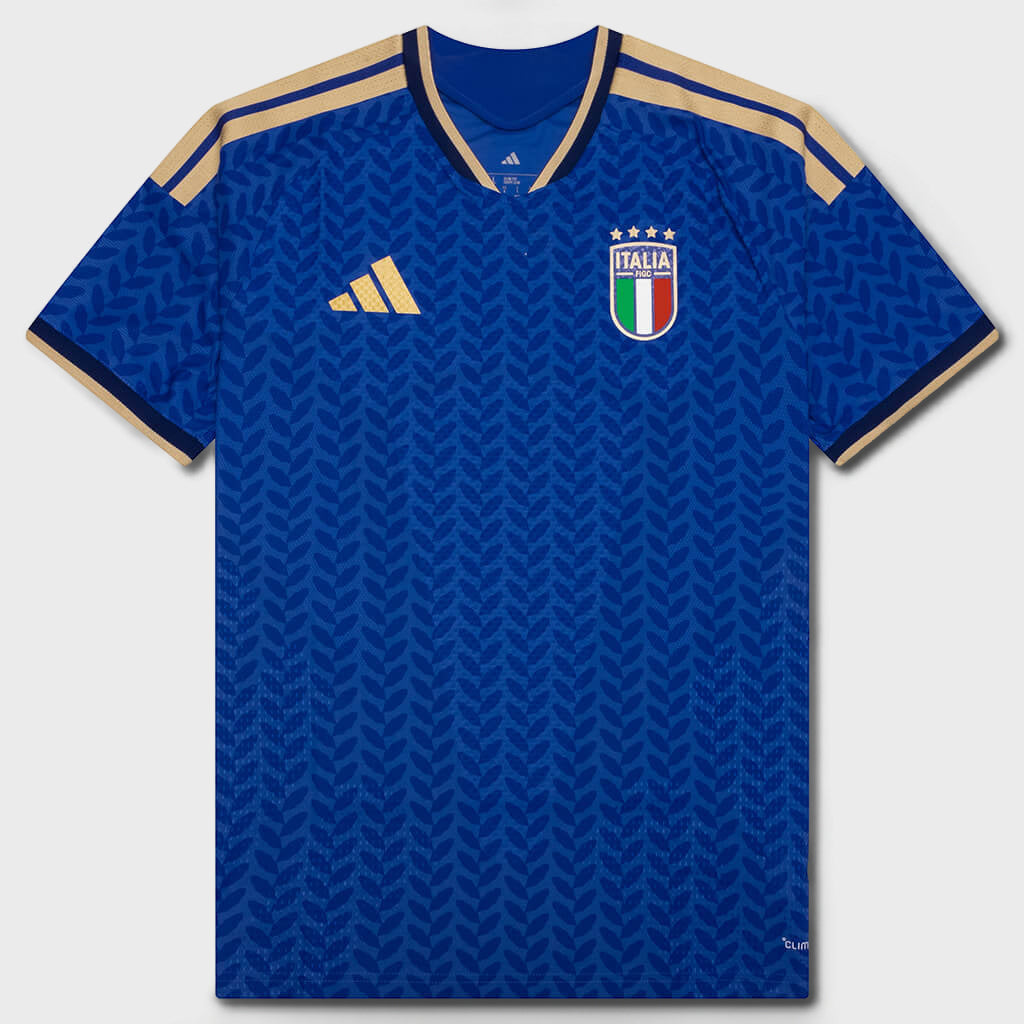Italy 26 Home Authentic Jersey - Blue