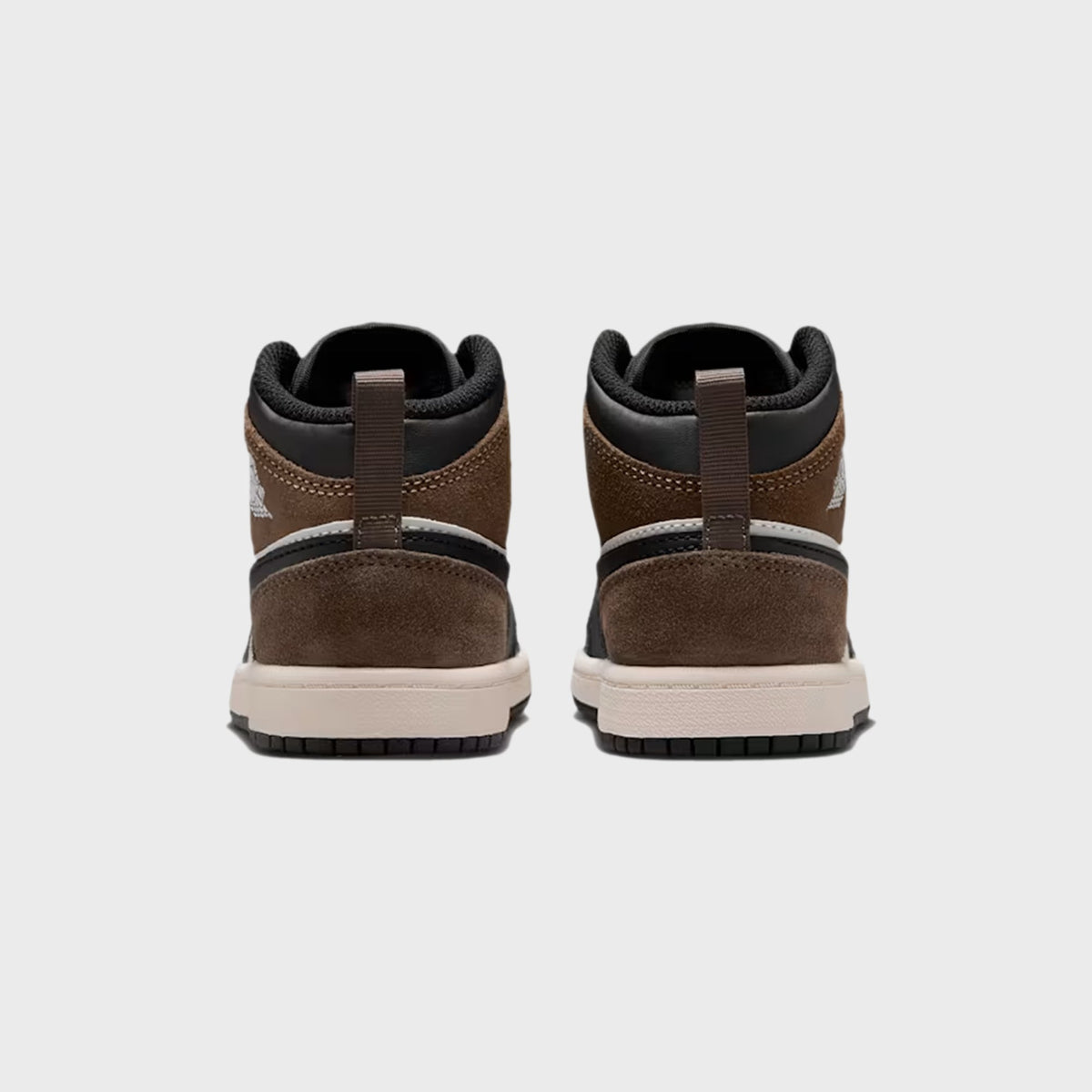 Jordan PS Jordan 1 Mid - Black / Palomino / University Red / Phantom