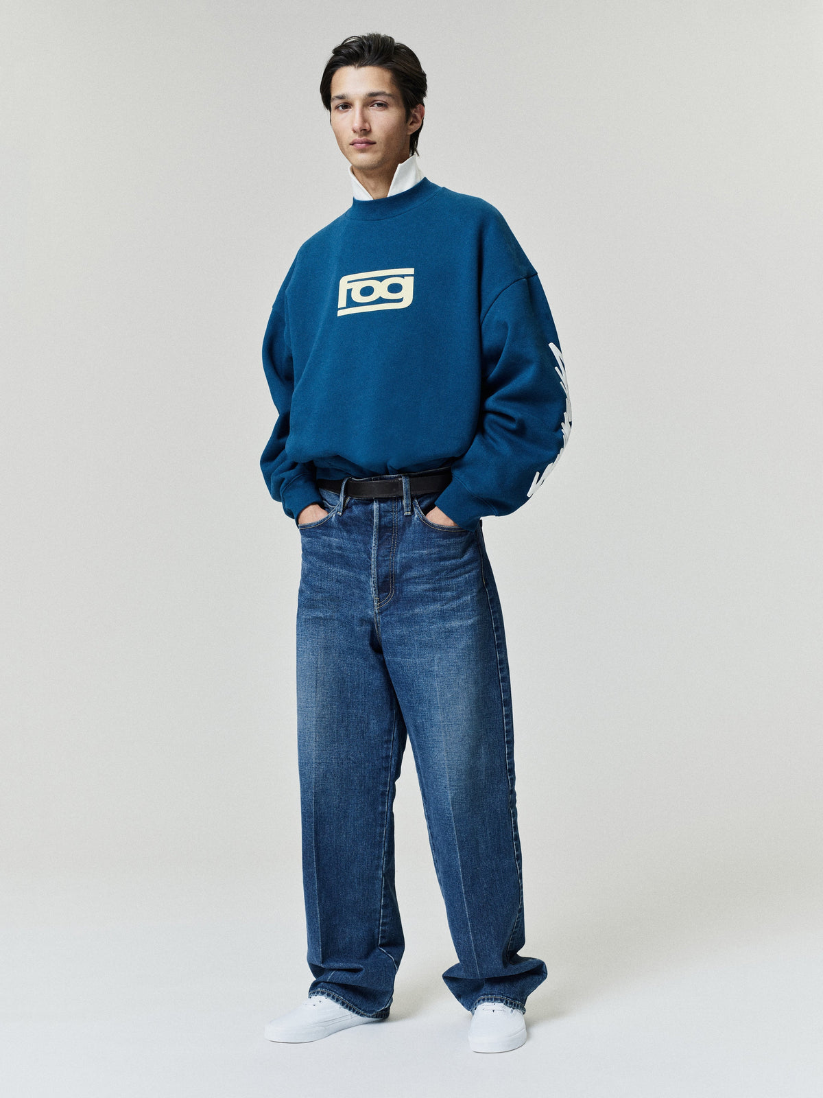 Classic Raglan Hi-Crewneck