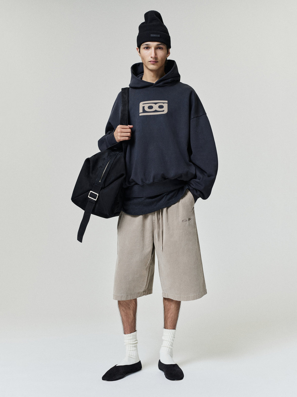 Cotton Twill Lounge Drawstring Short