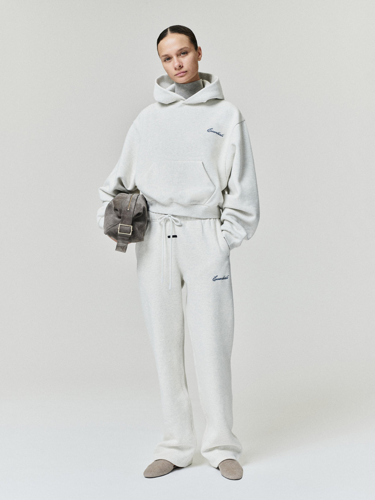 Womens Modern Cropped Hoodie