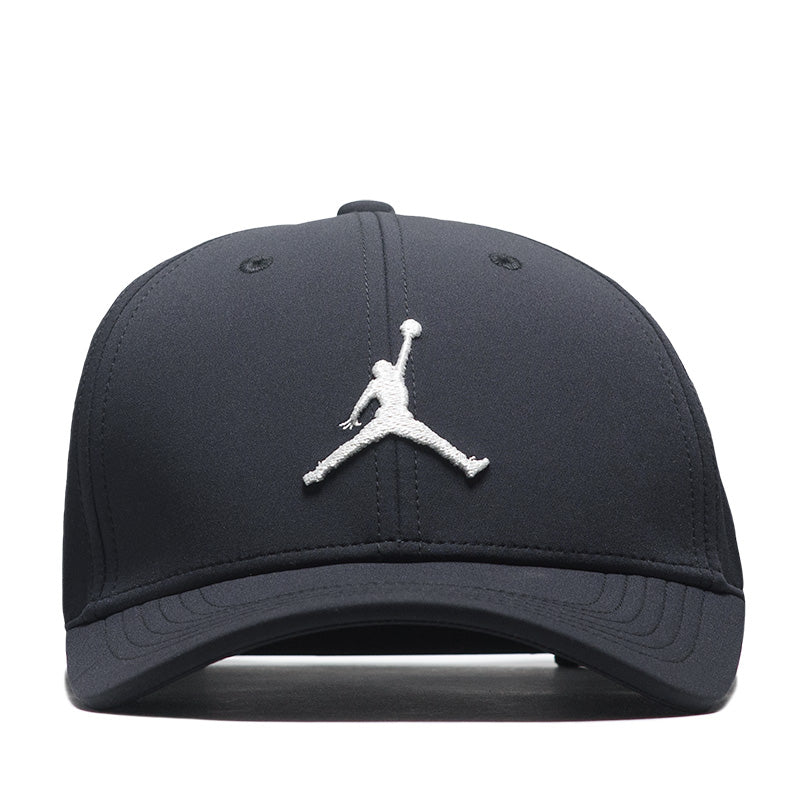 Jordan Club Dri-FIT Structured Golf Snapback - Black/Sail