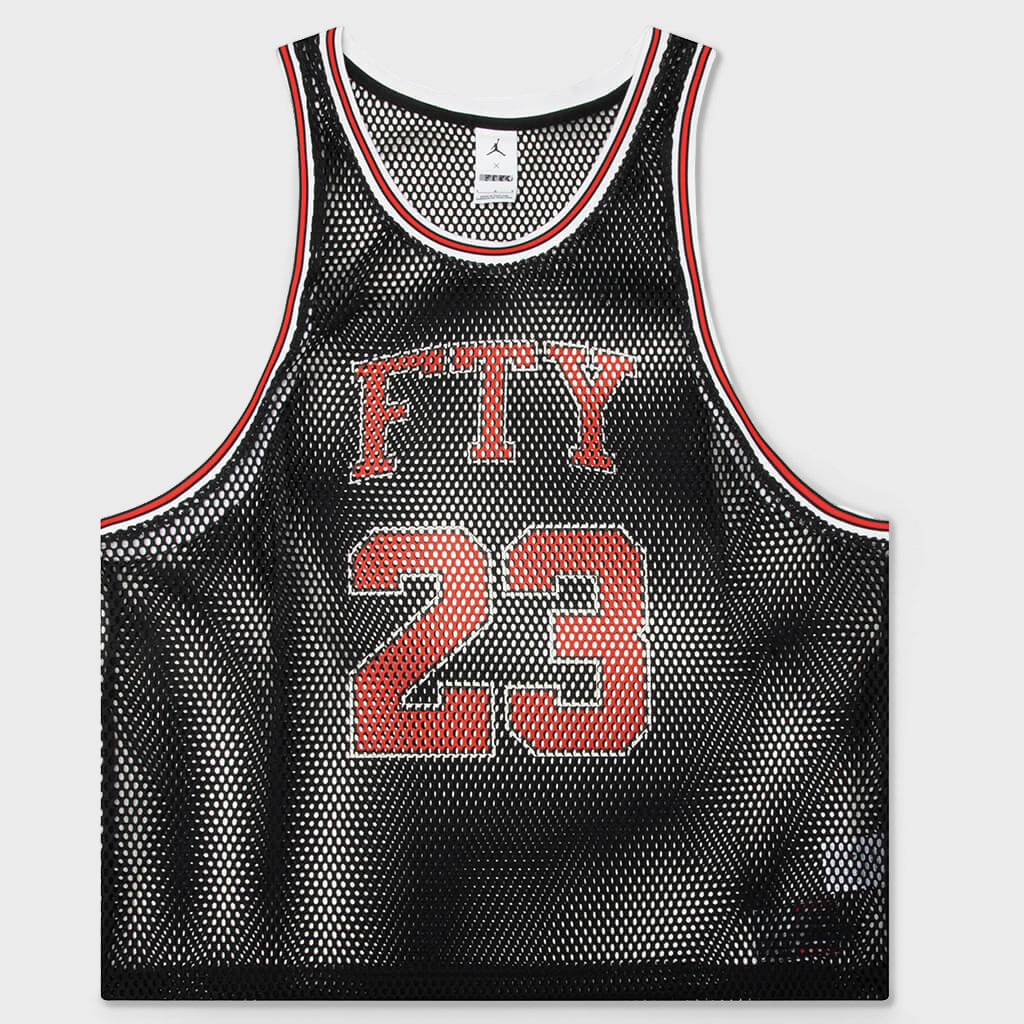 Basketball Jersey - Black/Light Crimson
