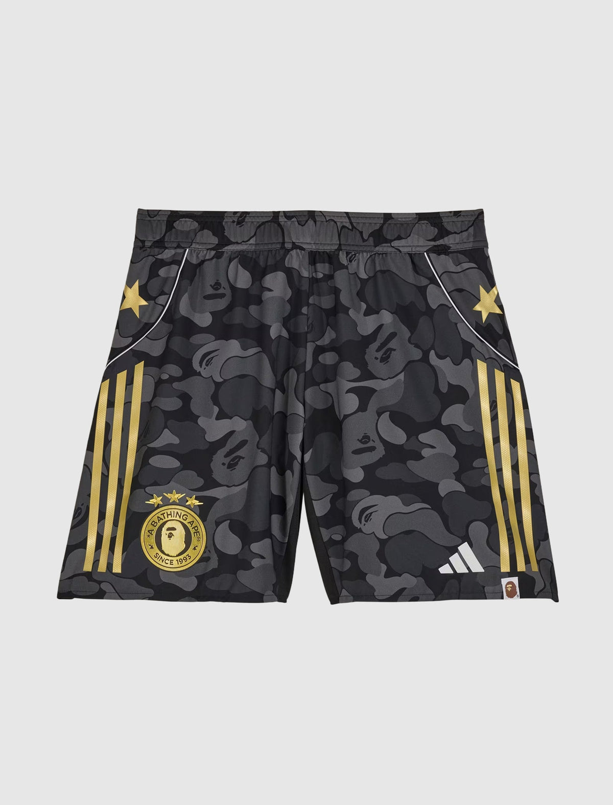 A BATHING APE FOOTBALL SHORTS