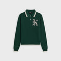 Kith Kids Tilden Long Sleeve Polo - Stadium
