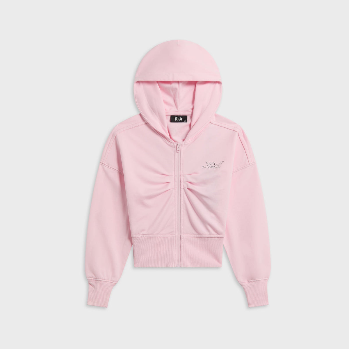 Kith Kids Cropped Nelson Hoodie - Bloom