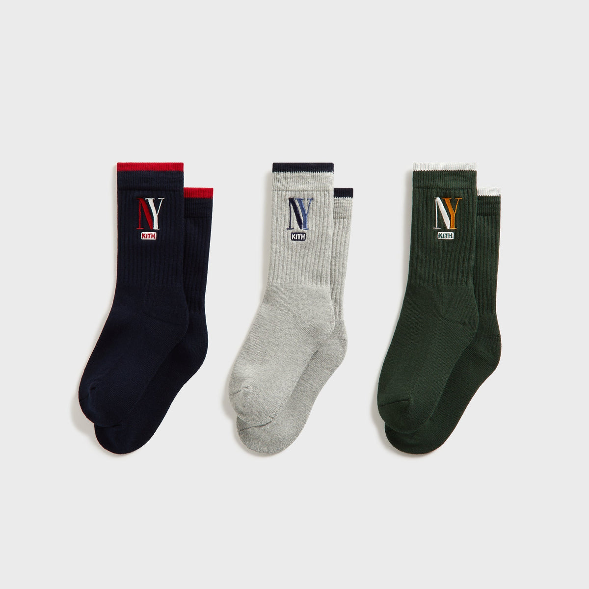 Kith Kids 3-Pack NY Socks - Multi