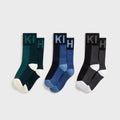 Kith Kids 3-Pack Color-Blocked Socks - Multi