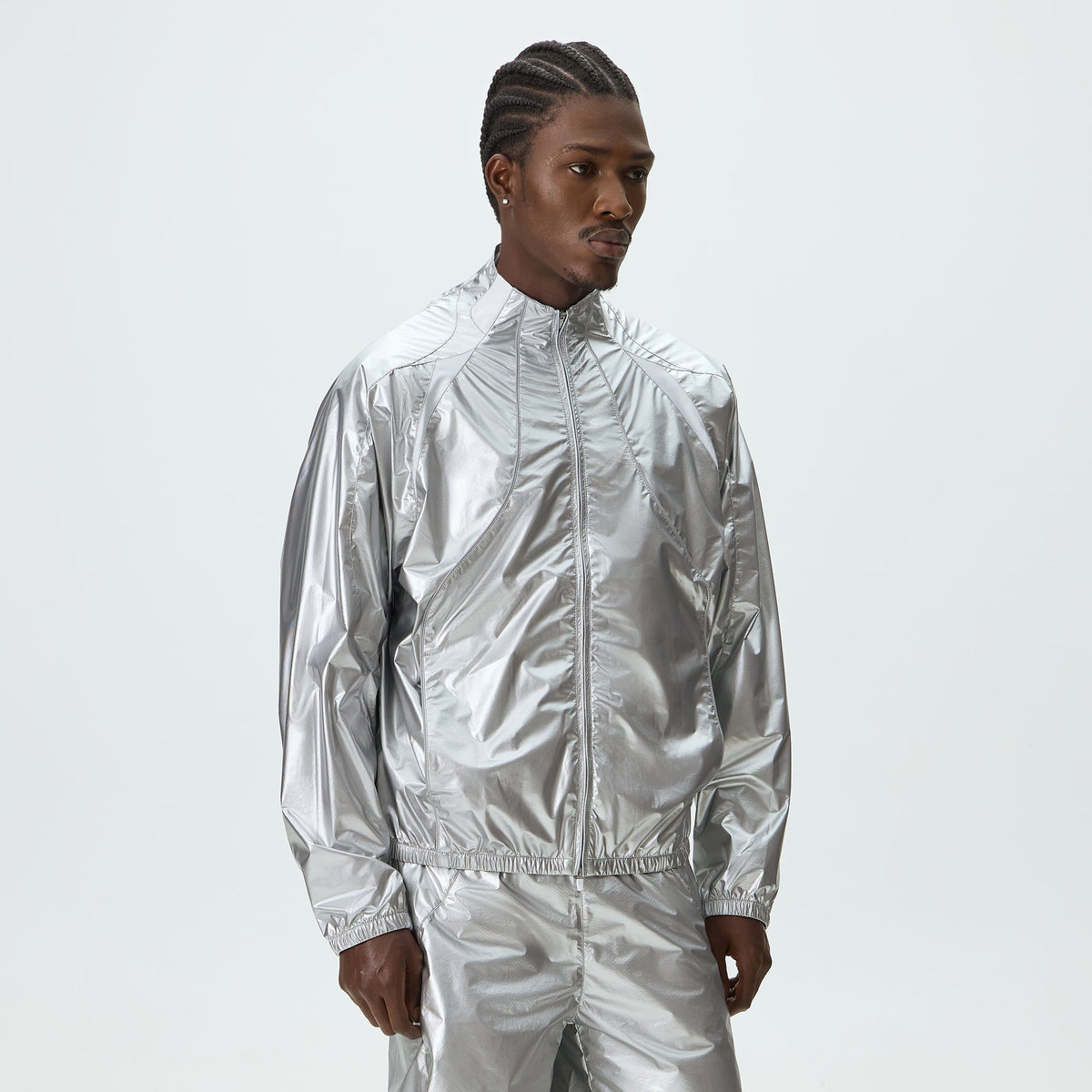 Kith Eryx Track Jacket - Silver