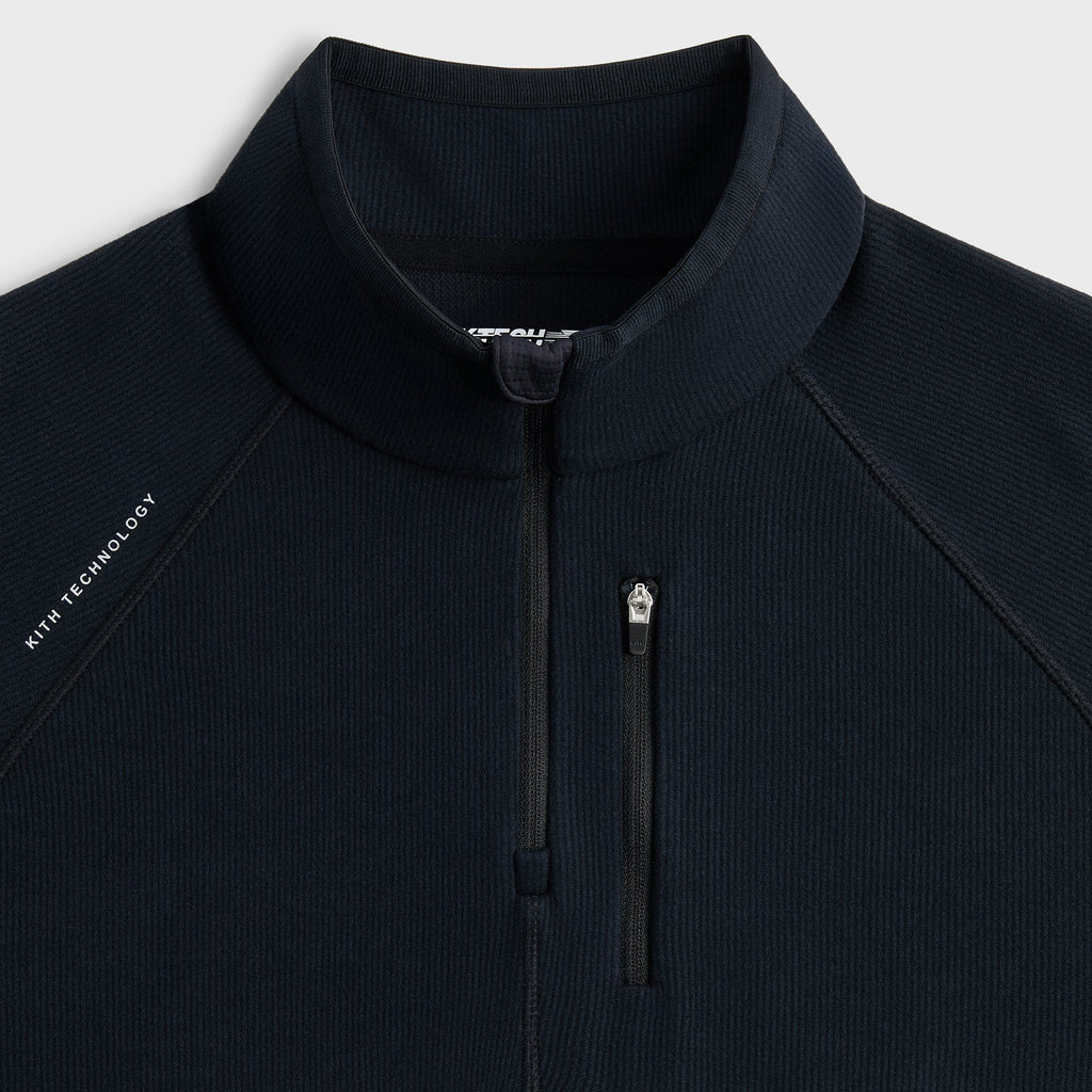 Kith Calix Quarter Zip - Black