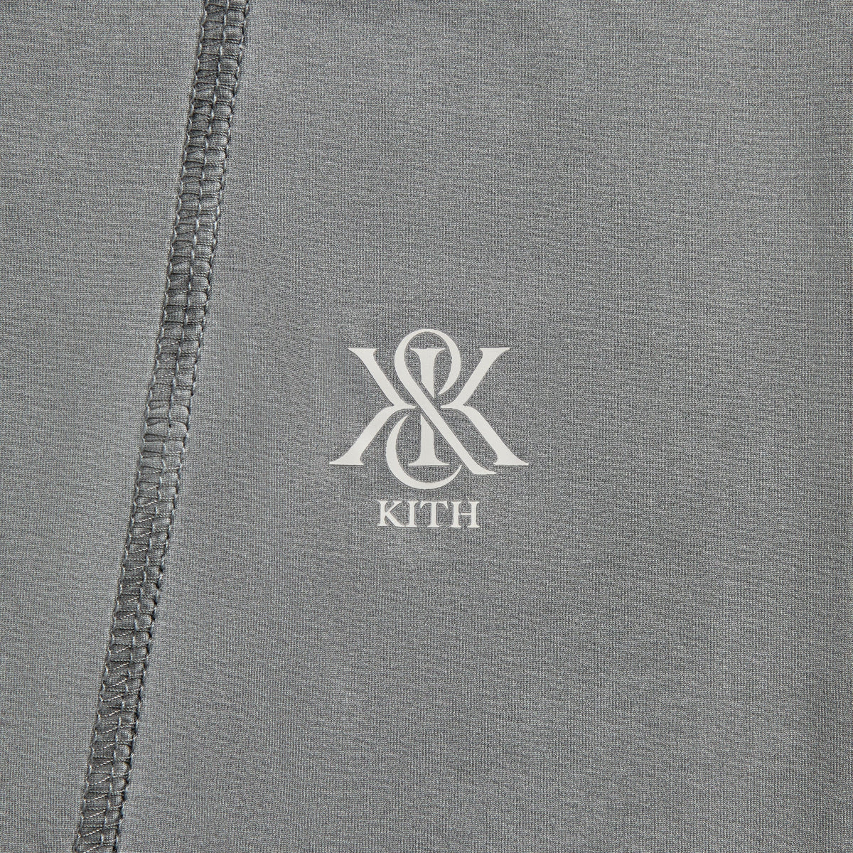 Kith Garment-Dyed Paneled Donovan Tee - Shadow