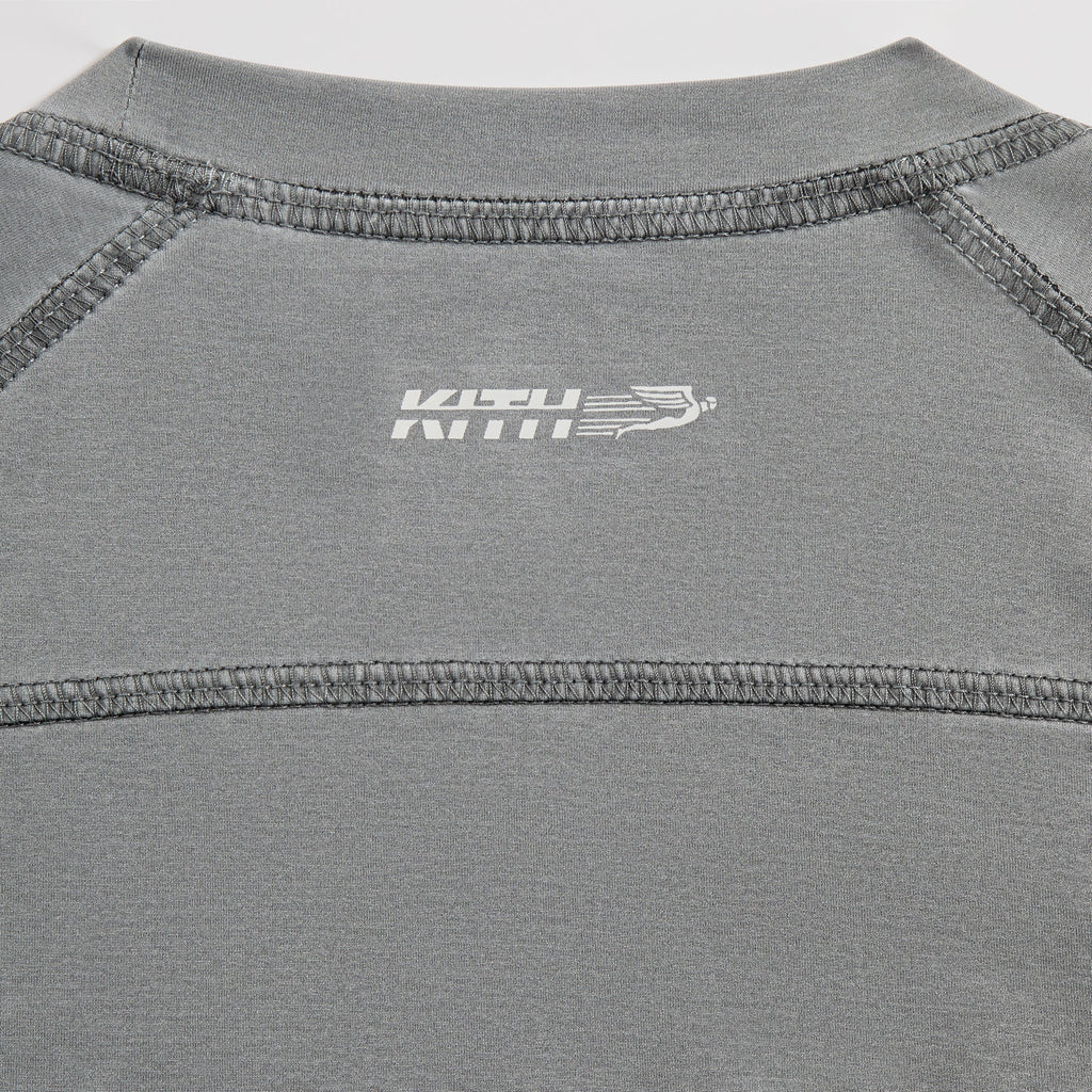 Kith Garment-Dyed Paneled Donovan Tee - Shadow