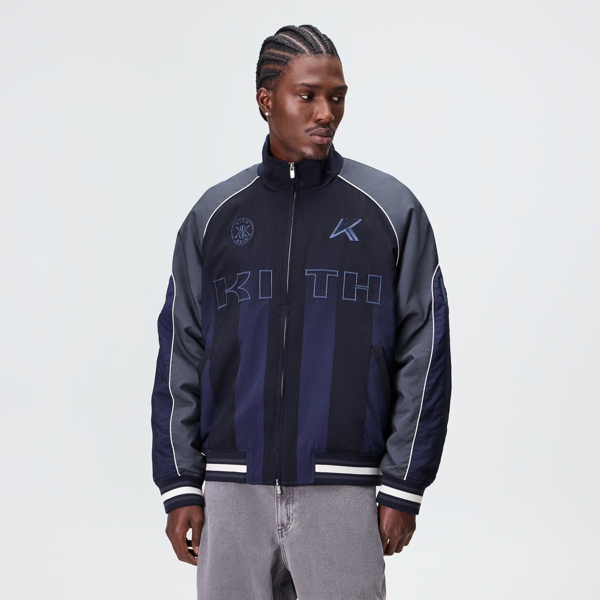 Kith Dejan Racing Jacket - Ink