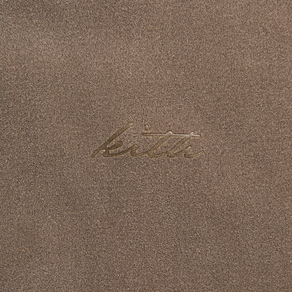 Kith Microsuede Puffed Jaysen Hoodie - Pecan