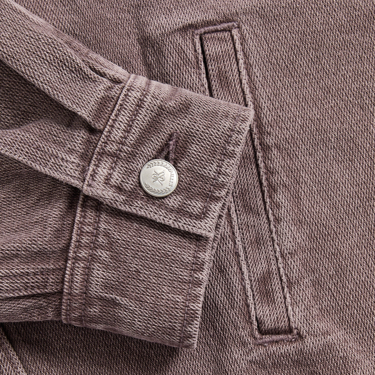 Kith Herringbone Denim Efron Jacket - Matrix