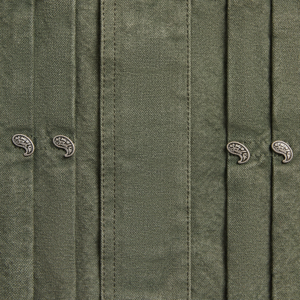 Kith Washed Canvas Ariel Blouson Jacket - Cypress
