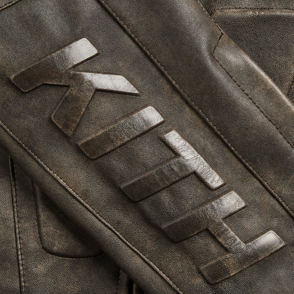 Kith Vintage Leather Wayne Moto Jacket - Clever