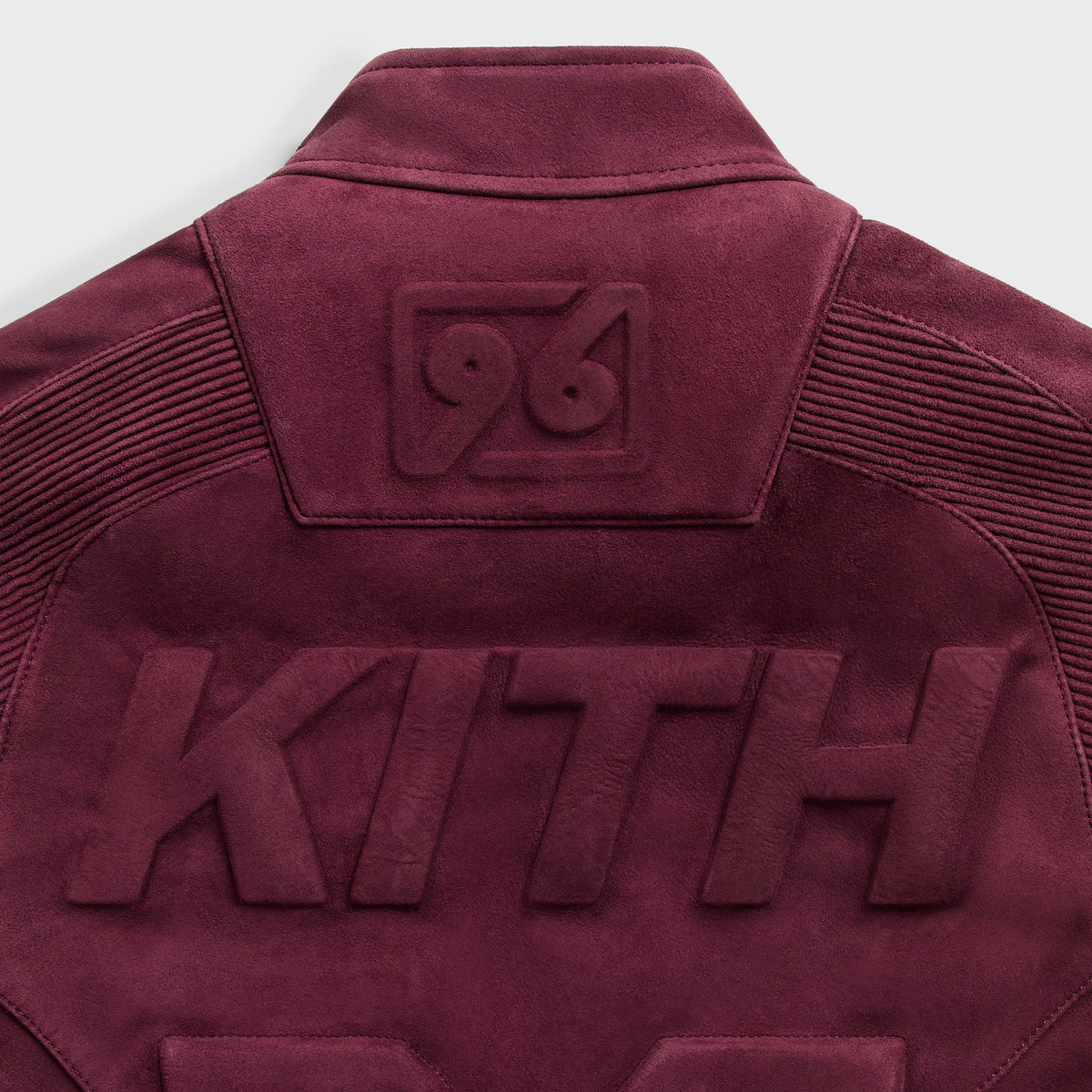 Kith Suede Wayne Moto Jacket - Magma