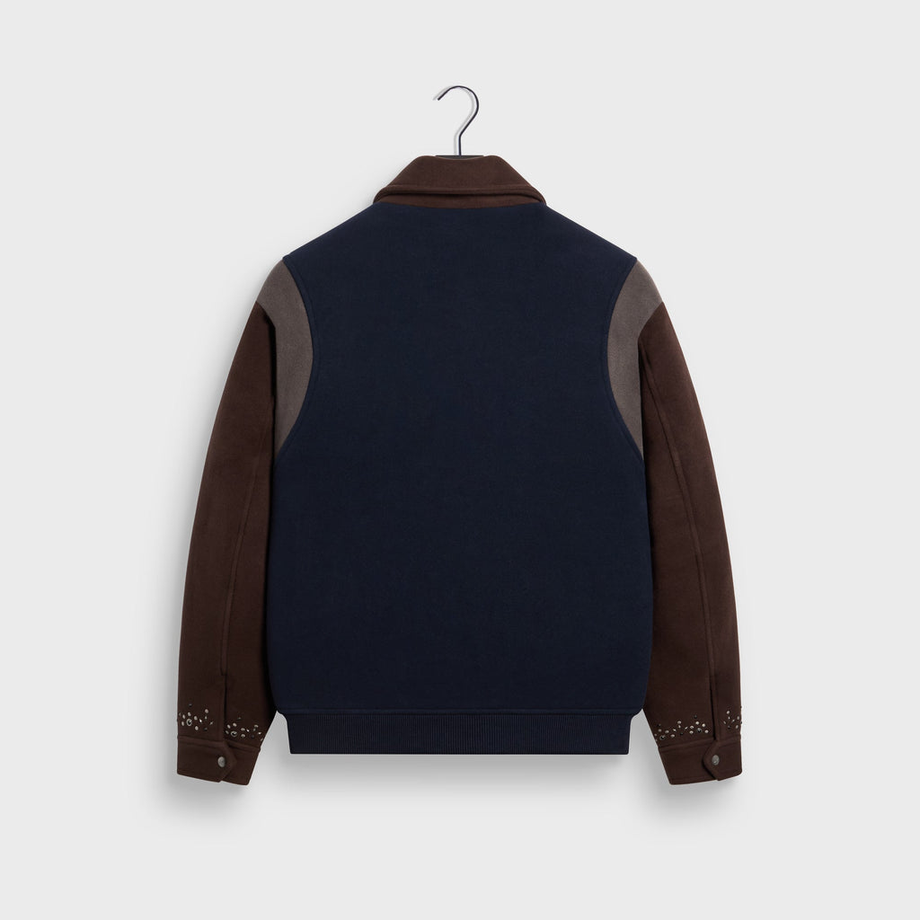 Kith Melton Wool Studded Varsity Jacket - Eve
