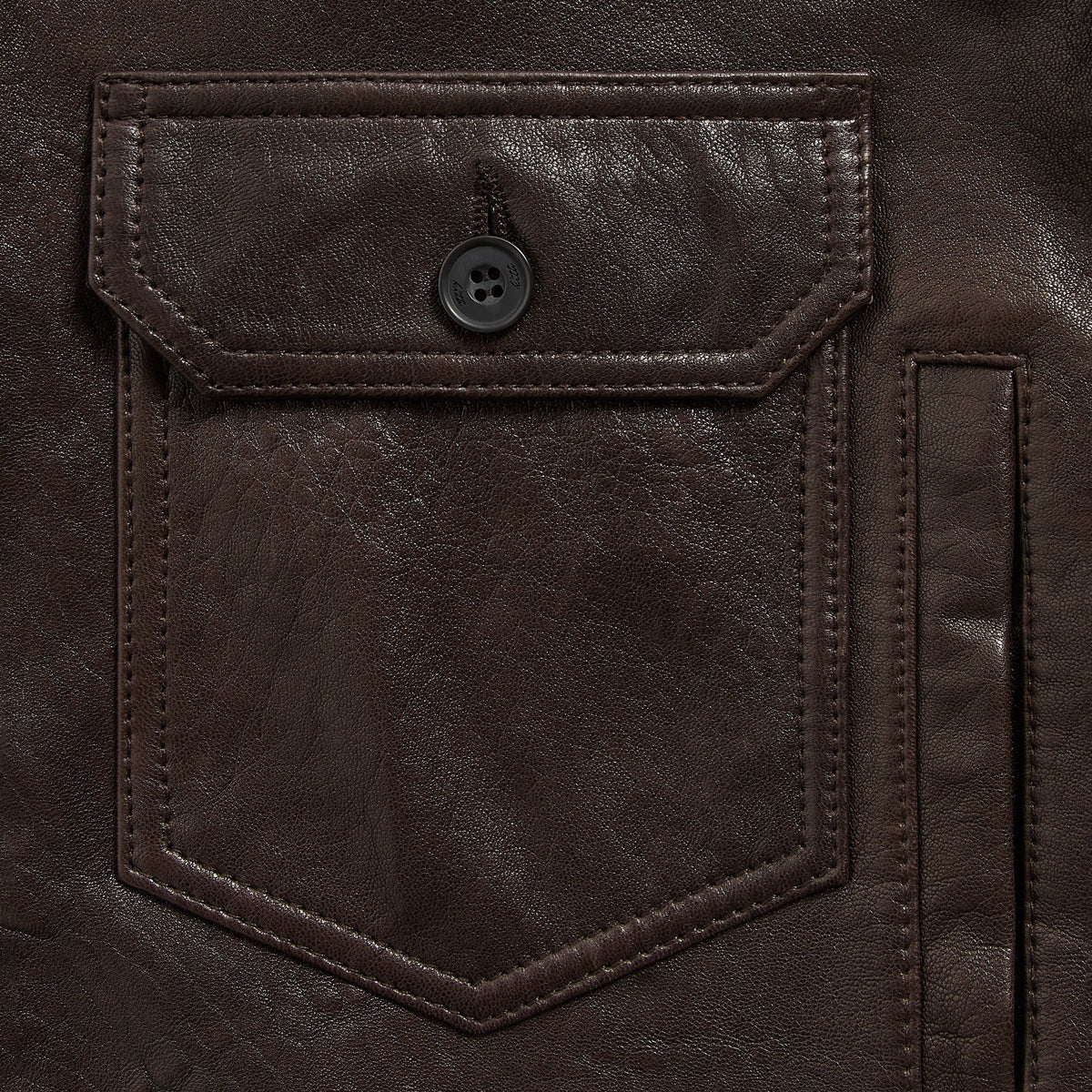 Kith Vintage Leather Alonzo Jacket - Kindling
