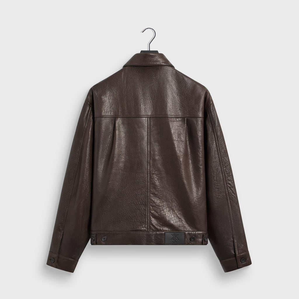 Kith Vintage Leather Alonzo Jacket - Kindling