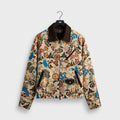 Kith Ornate Floral Tapestry Cassius Blouson Jacket - Durum