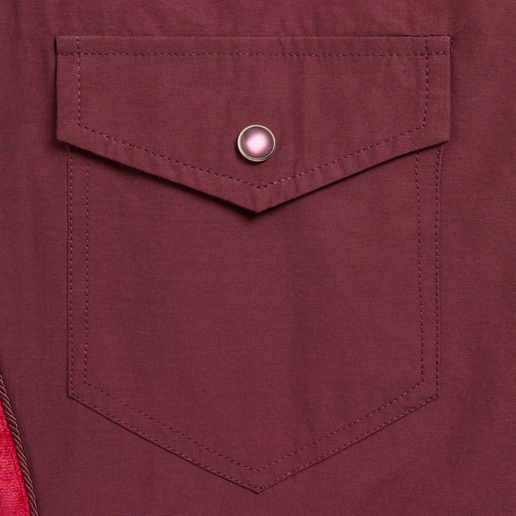 Kith Nylon Faille Austin Jacket - Magma