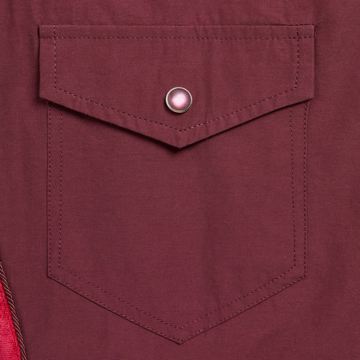Kith Nylon Faille Austin Jacket - Magma