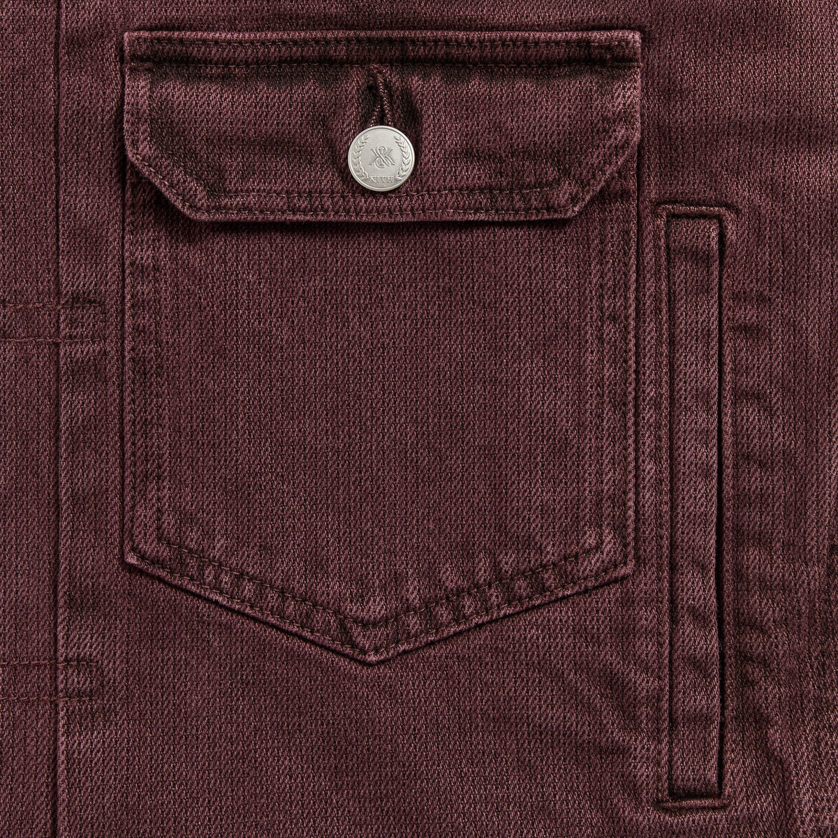Kith Herringbone Denim Alonzo Jacket - Rich