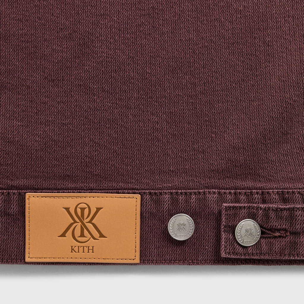 Kith Herringbone Denim Alonzo Jacket - Rich