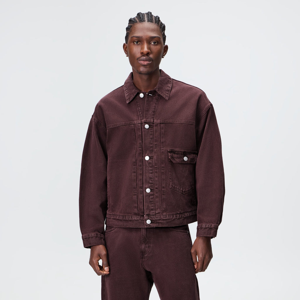 Kith Herringbone Denim Alonzo Jacket - Rich