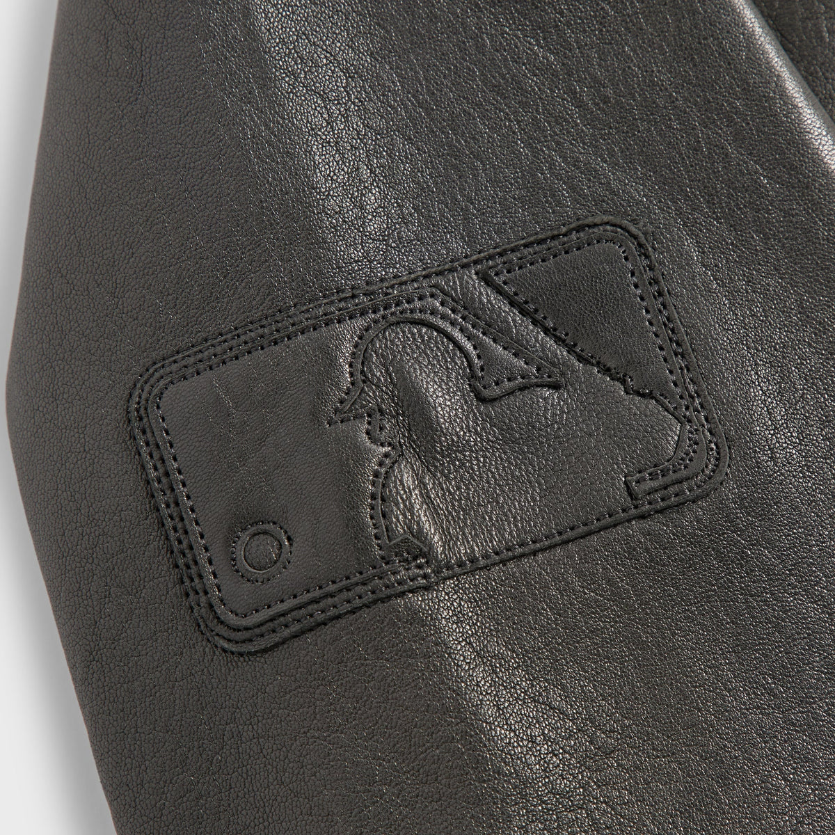 Kith for the New York Yankees Leather Ames Jacket - Black