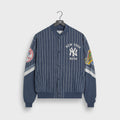 Kith for the New York Yankees Cupro Ferris Jacket - Nocturnal