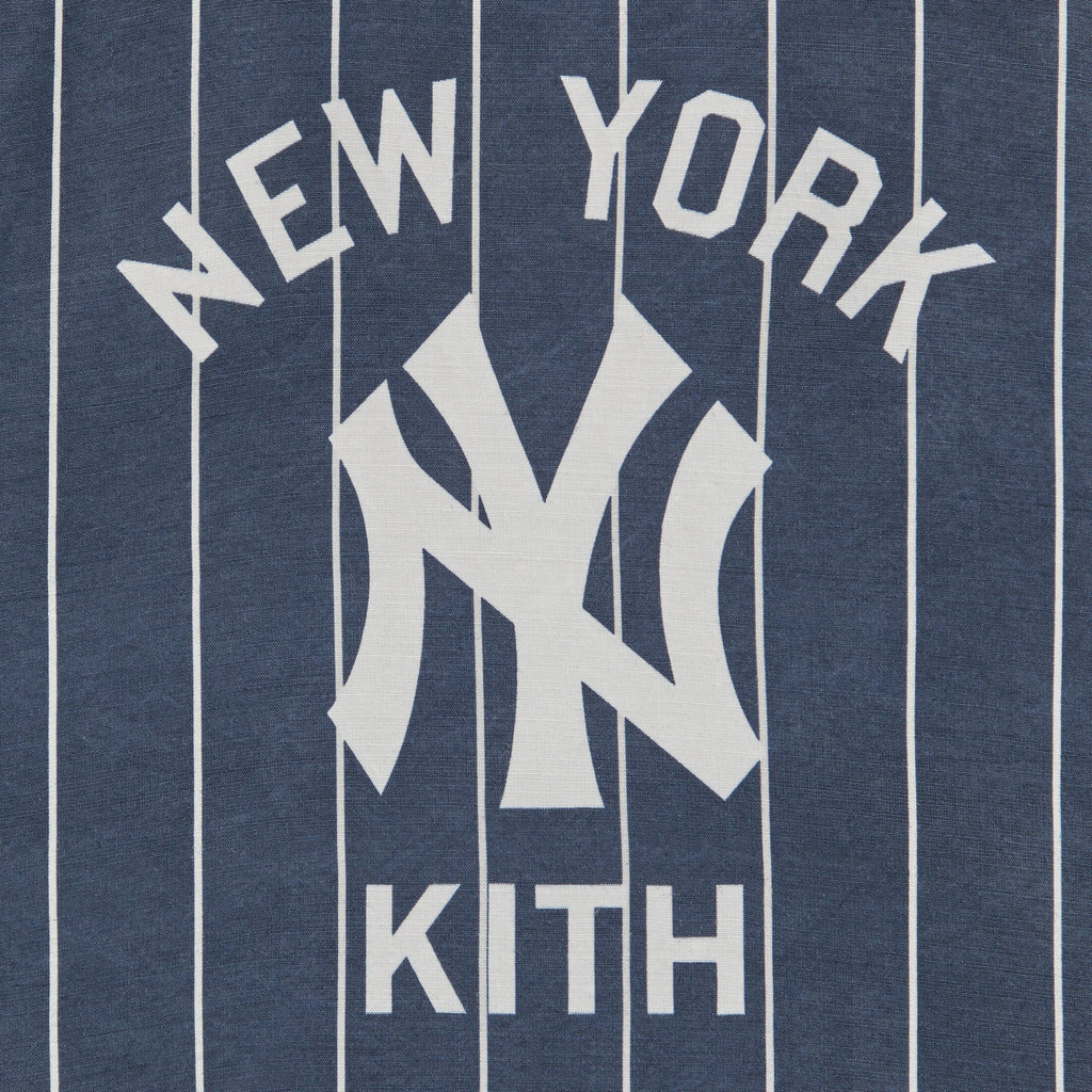 Kith for the New York Yankees Cupro Ferris Jacket - Nocturnal