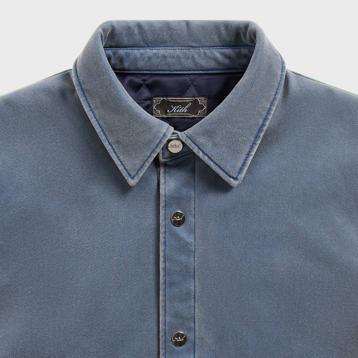 Kith Microsuede Bonded Brixton Shirt Jacket - Elevation