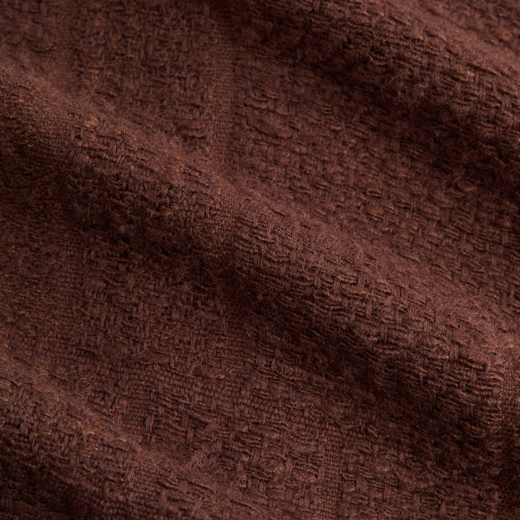 Kith Patchwork Tweed Johnson Shirt - Saddle