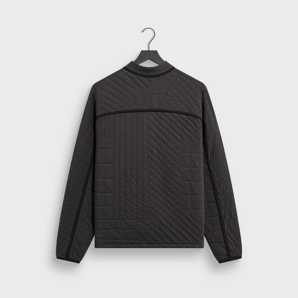 Kith Quilted Interlock Denis Pullover - Carbon