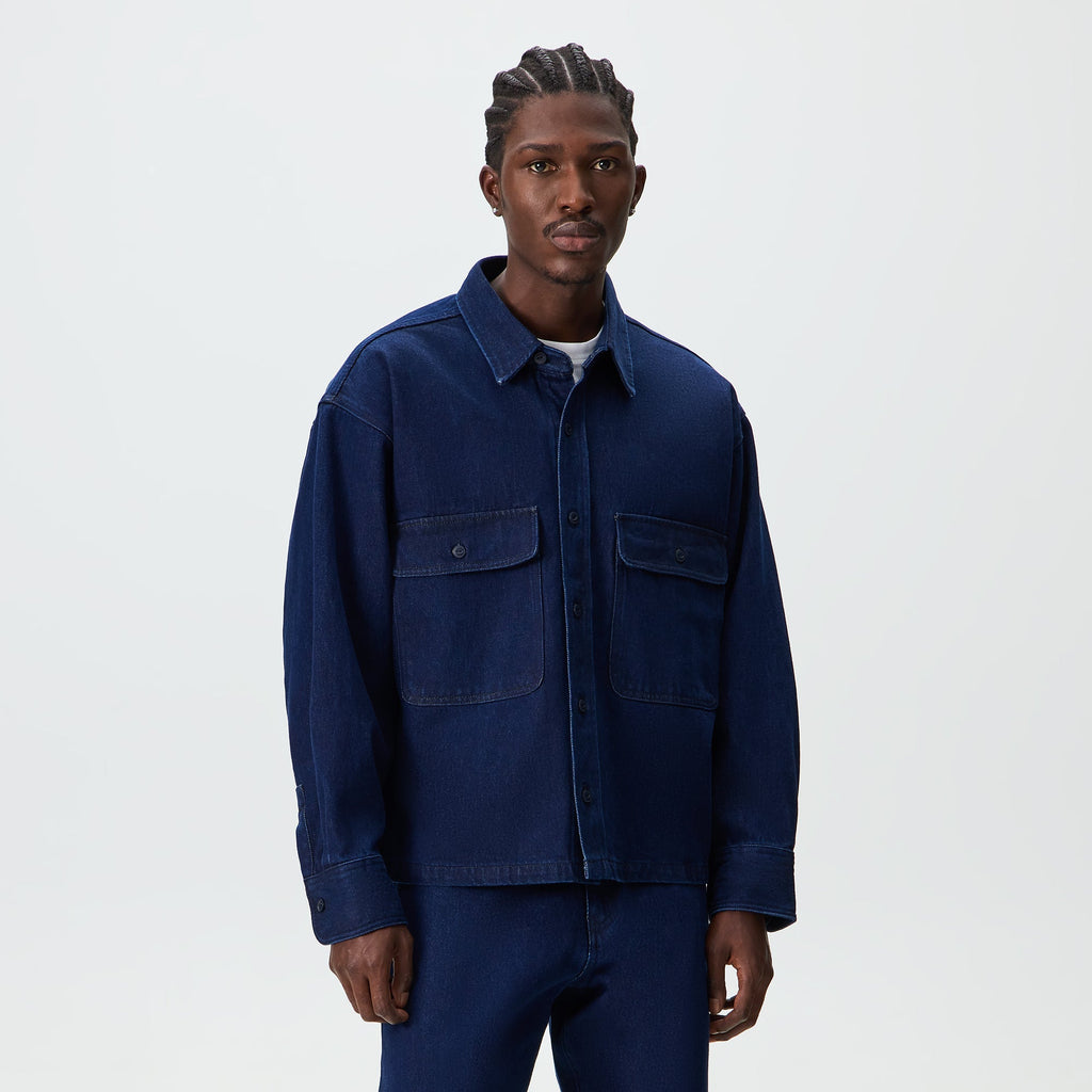 Kith Denim Henson Shirt - Dark Indigo