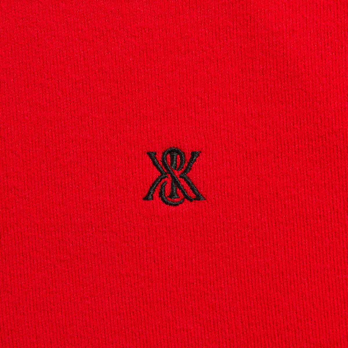 Kith Compact Cotton Knit Javier Quarter Zip Pullover - Fame